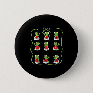 Badge Rond 5 Cm Funny Lizard Lizard Lizard Bouton animal Mème