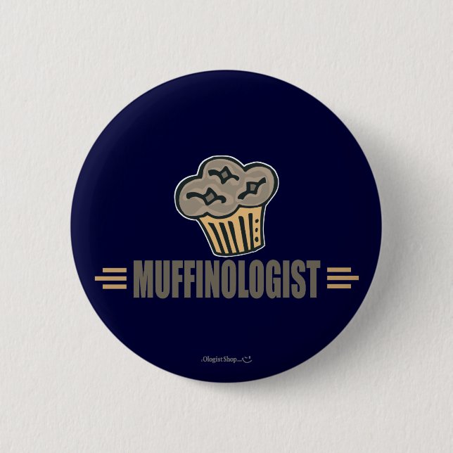 Badge Rond 5 Cm Funny Muffin (Devant)