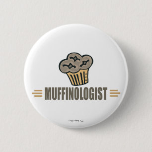 Badge Rond 5 Cm Funny Muffin