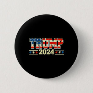 Badge Rond 5 Cm Funny Qr President Trump Dance Code (sur Byck) 2