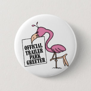 Badge Rond 5 Cm Funny Trailer Park