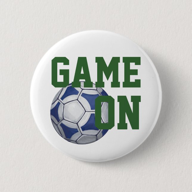 Badge Rond 5 Cm Futbal (Devant)