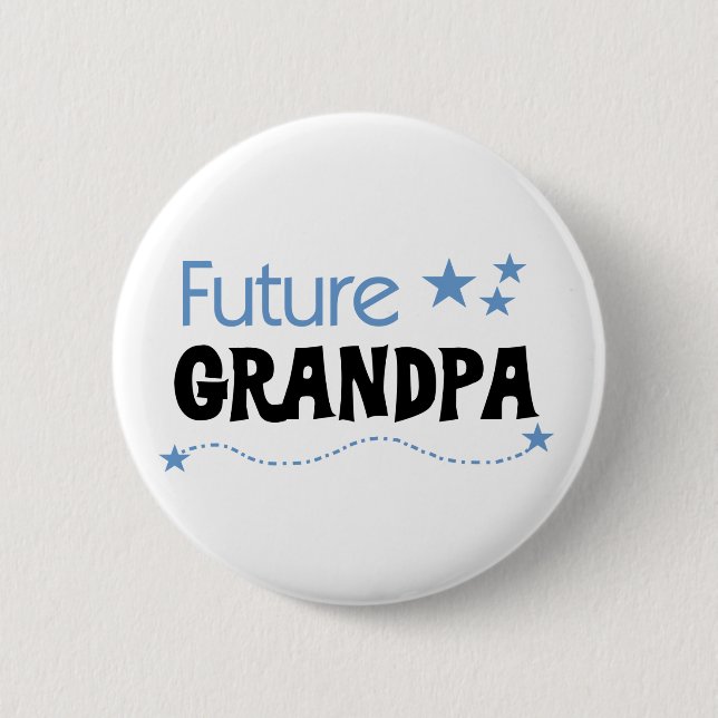 Badge Rond 5 Cm Futur grand-papa (Devant)