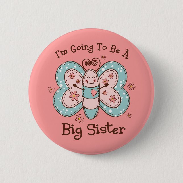 Badge Rond 5 Cm Futur grand SIS de Butterly (Devant)