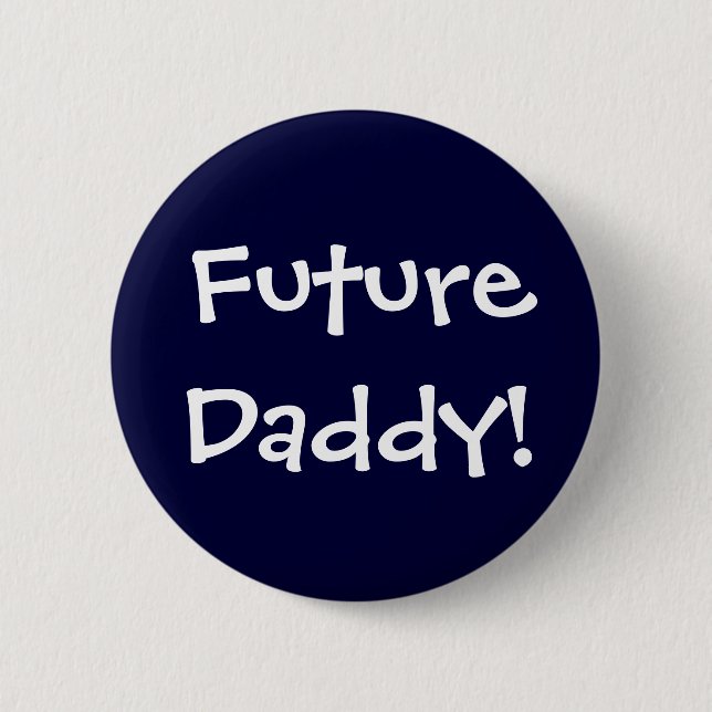 Badge Rond 5 Cm Futur papa ! (Devant)