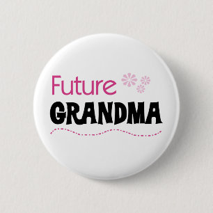 Badge Rond 5 Cm Future grand-maman