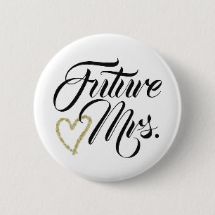 Badge Rond 5 Cm Future Mme Party Pin