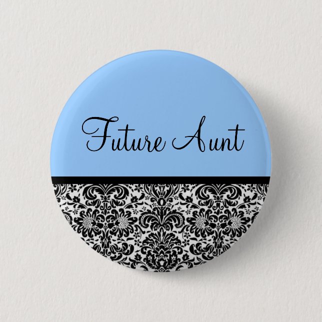 Badge Rond 5 Cm Future tante (Devant)