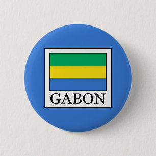 Badge Rond 5 Cm Gabon