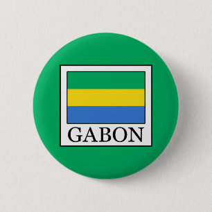 Badge Rond 5 Cm Gabon