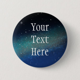 Badge Rond 5 Cm Galaxie Espace Nébuleuse Ciel Nocturne Personnalis