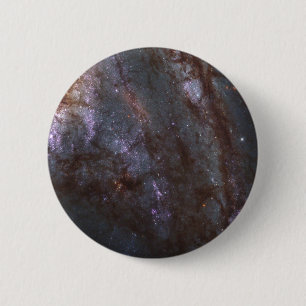 Badge Rond 5 Cm Galaxie Spirale Ngc 3627.