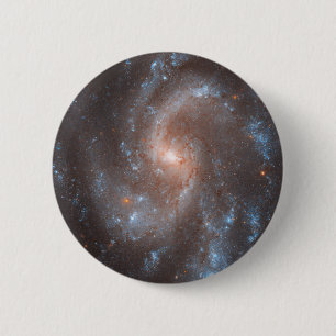 Badge Rond 5 Cm Galaxie Spirale Ngc 5584