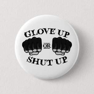 Badge Rond 5 Cm Gant haut ou fermé