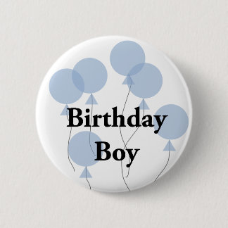Badge Rond 5 Cm Garçon d'anniversaire