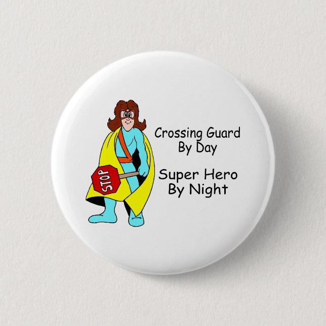 Badge Rond 5 Cm Garde de croisement superbe (Devant)
