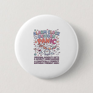 Badge Rond 5 Cm Garde du Royaume Licorne Conception de Vecteur Ado