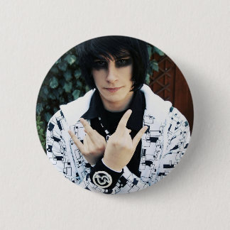 Badge Rond 5 Cm Garde forestière introspective d'Emo
