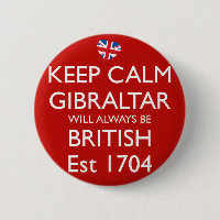 Gardez le Gibraltar calme sera toujours insigne