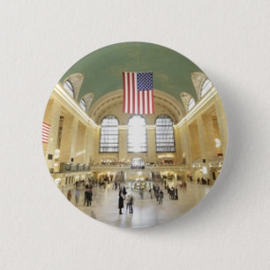 Badge Rond 5 Cm Gare de Grand Central