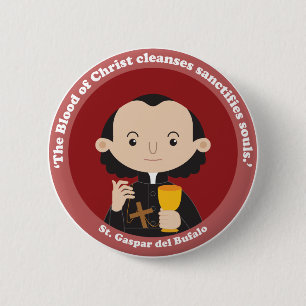 Badge Rond 5 Cm Gaspar del Bufalo