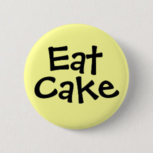 Badge Rond 5 Cm Gâteau