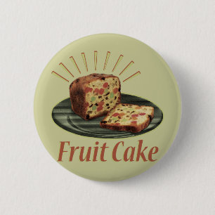 Badge Rond 5 Cm Gâteau aux fruits