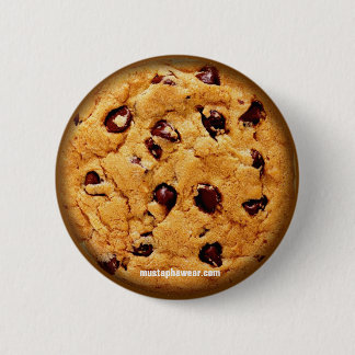 Badge Rond 5 Cm Gâteau aux pépites de chocolat