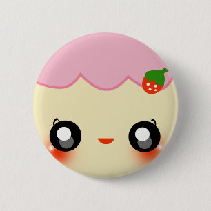 Badge Rond 5 Cm Gâteau Chan
