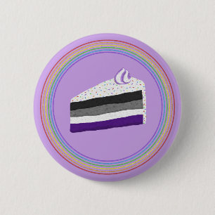 Badge Rond 5 Cm Gâteau de fierté d'as