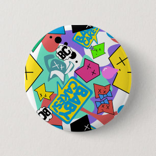 Badge Rond 5 Cm gâteaux de bébé