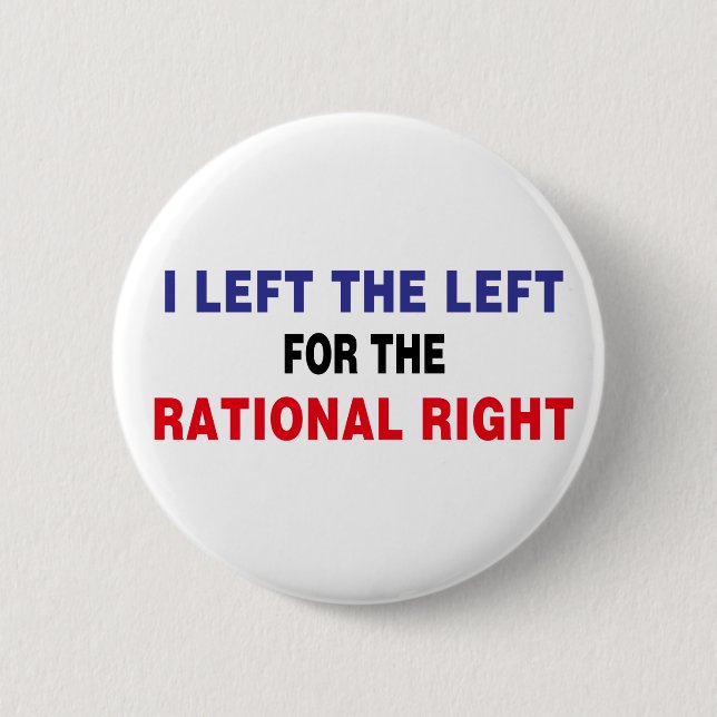 Badge Rond 5 Cm Gauche Pour La Rationnelle Droite (Devant)