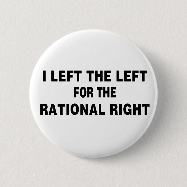 Badge Rond 5 Cm Gauche Pour La Rationnelle Droite (Devant)