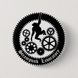 Badge Rond 5 Cm gear monkey 2