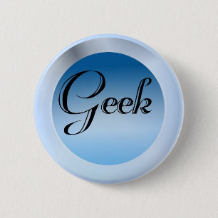 Badge Rond 5 Cm Geek