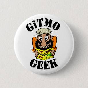 Badge Rond 5 Cm GEEK de GiTMO