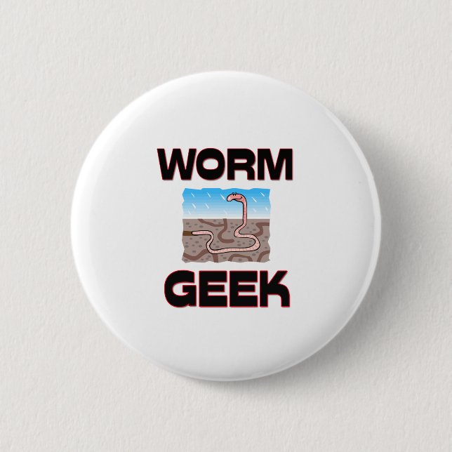 Badge Rond 5 Cm Geek de ver (Devant)
