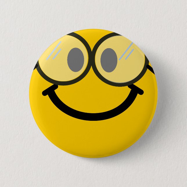 Badge Rond 5 Cm Geeky (Devant)