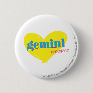 Badge Rond 5 Cm Gemini 3