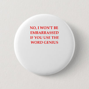 BADGE ROND 5 CM GÉNIE