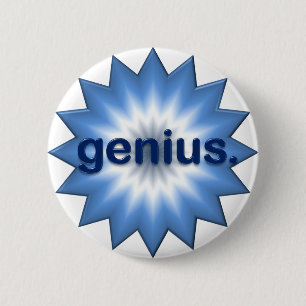Badge Rond 5 Cm Génie