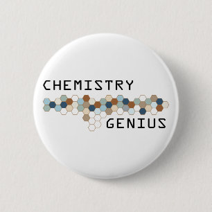 Badge Rond 5 Cm Génie de chimie