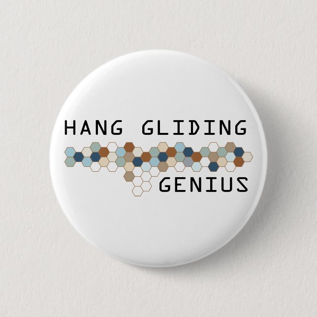 Badge Rond 5 Cm Génie de glissement de coup (Devant)