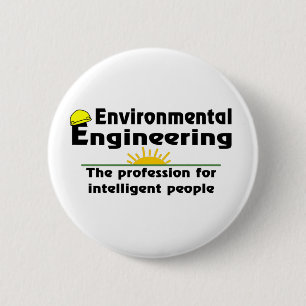 Badge Rond 5 Cm Génie de l'environnement