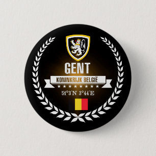 Badge Rond 5 Cm Gent
