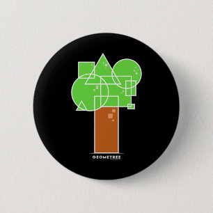 Badge Rond 5 Cm Geometree I