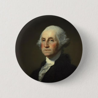Badge Rond 5 Cm George Washington