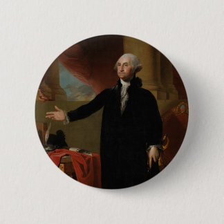 Badge Rond 5 Cm George Washington - Gilbert Stuart (1797)
