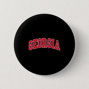 Badge Rond 5 Cm Géorgie - Conception Rétrospective - Clic