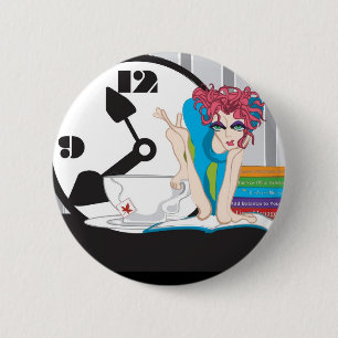 Badge Rond 5 Cm gestion du temps